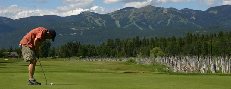 golfing