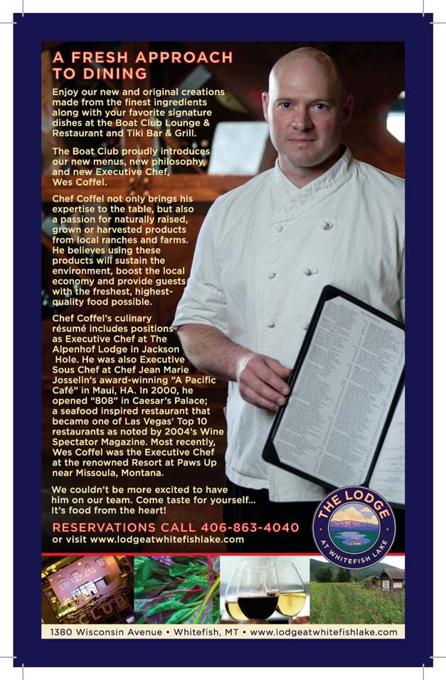 New Executive Chef Wes Coffel